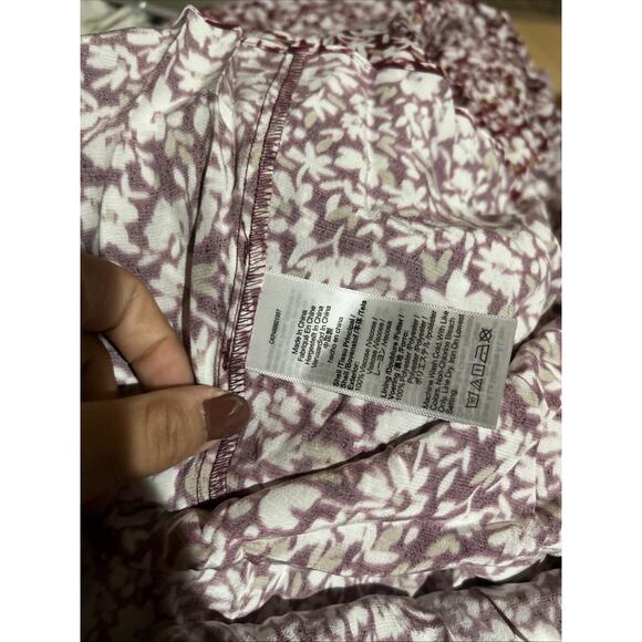 Madewell Ruffled Scoopneck Maxi Dress in Floral Size 2 NWT $168 - Picture 6 of 8